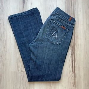 7 for All mankind A Pocket Dark Denim Men’s Jeans 30 T530061U
